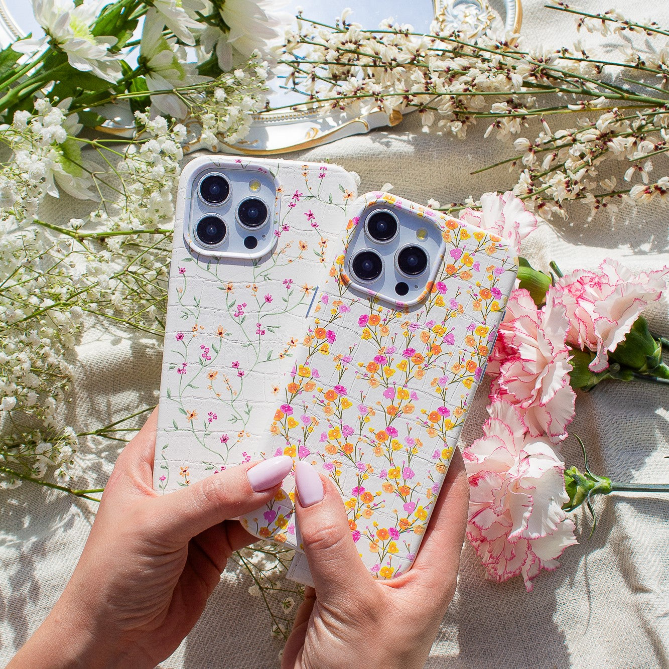 Blooming Personalised MagSafe iPhone Case