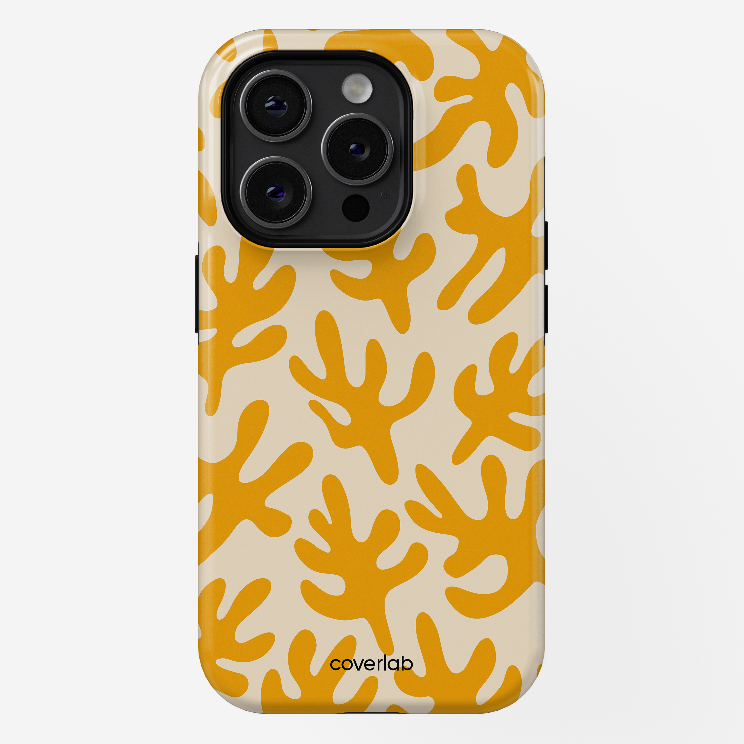 Algae Yellow Tough iPhone Case