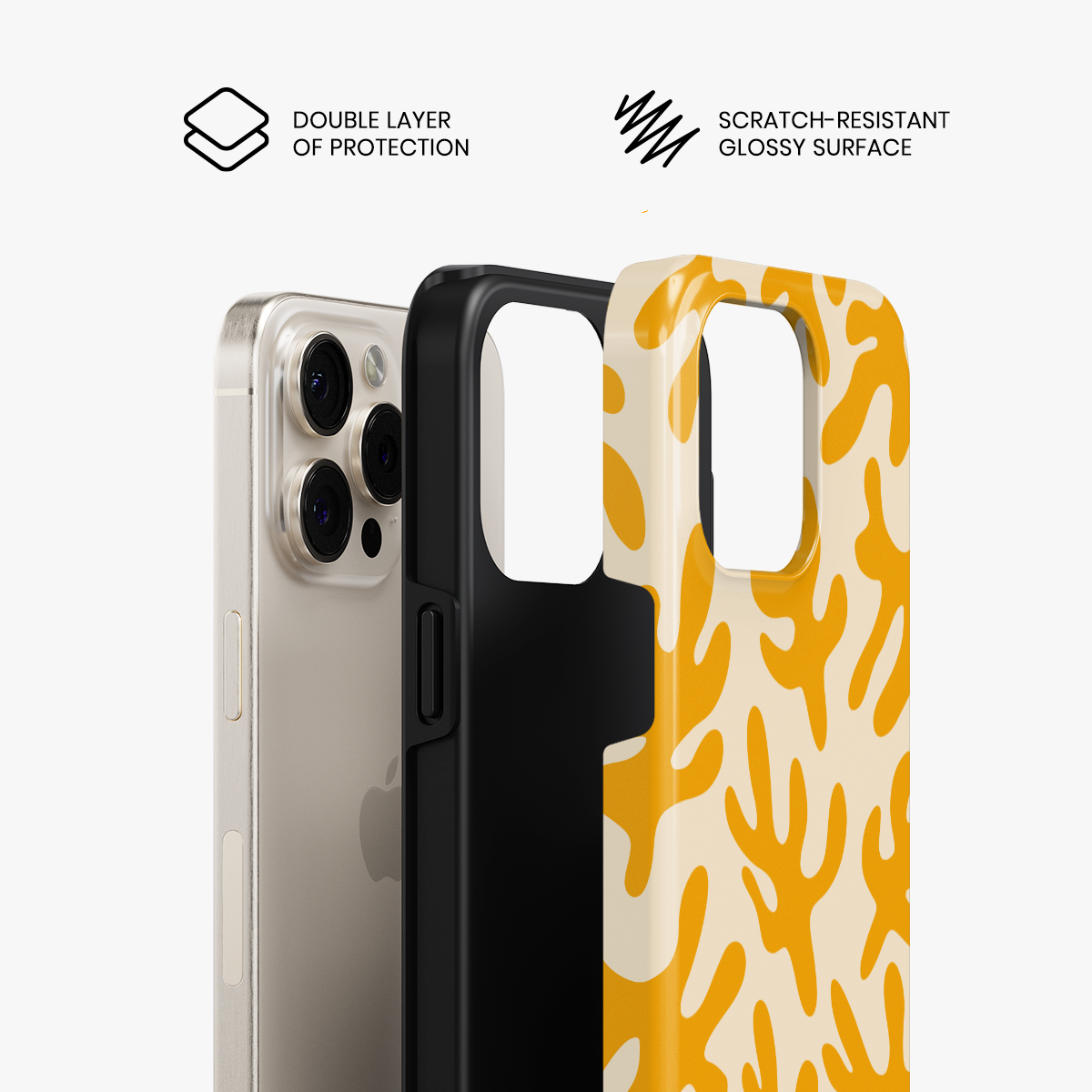 Leopard Bow Tough iPhone Case