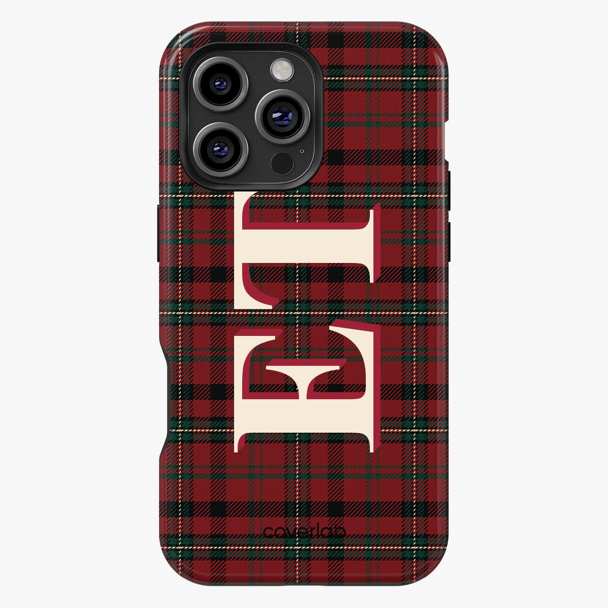 Checkered Chic Tough iPhone Case