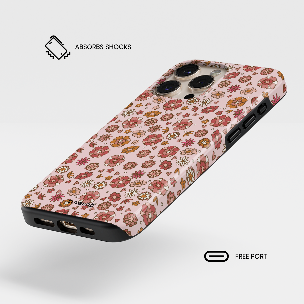 Desert Flower Tough iPhone Case