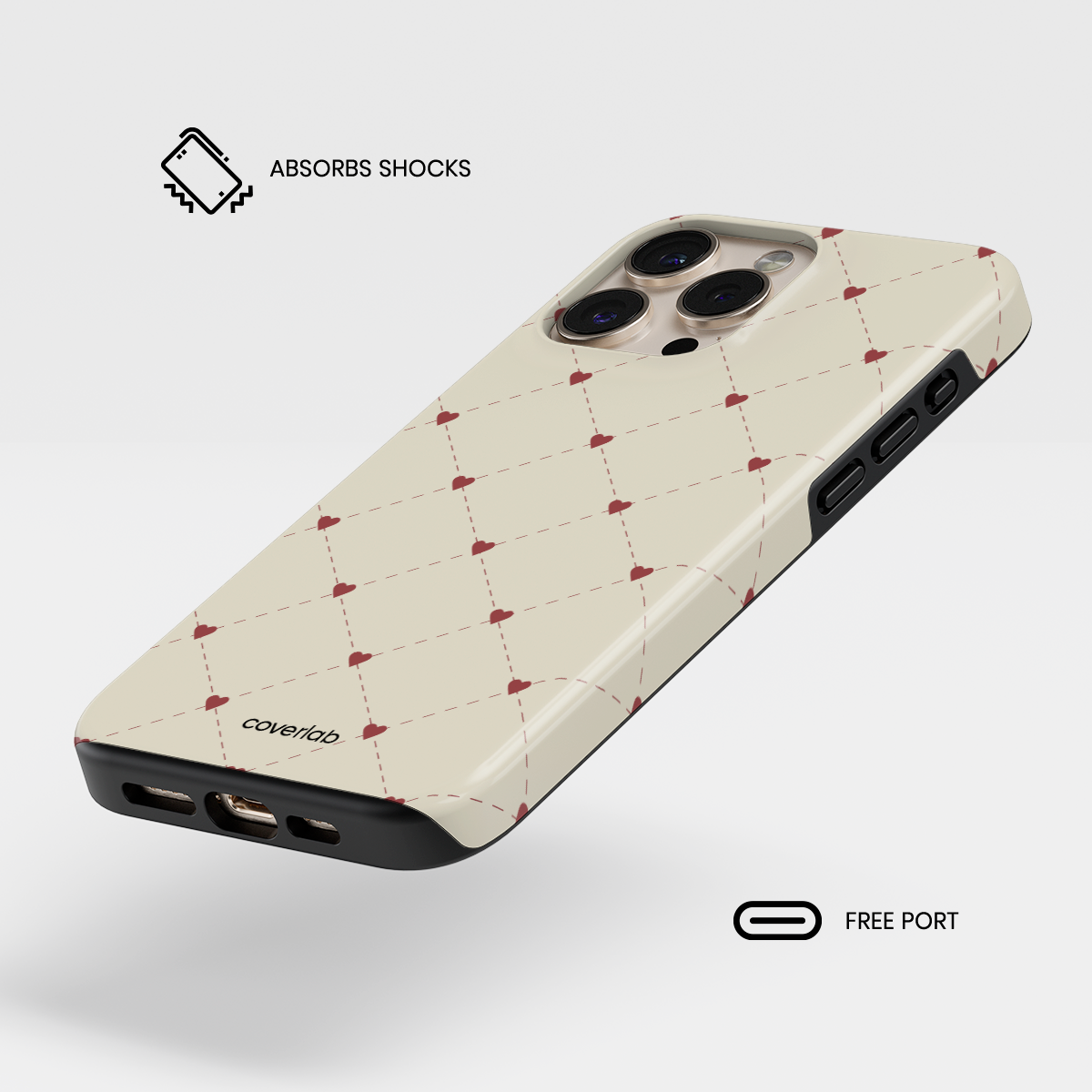 Heartbound Tough iPhone Case