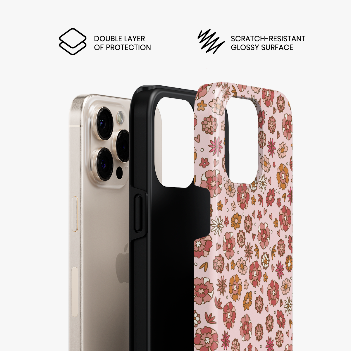 Desert Flower Tough iPhone Case