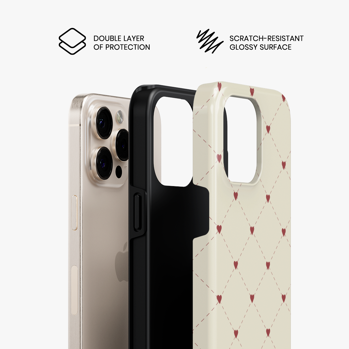 Heartbound Tough iPhone Case