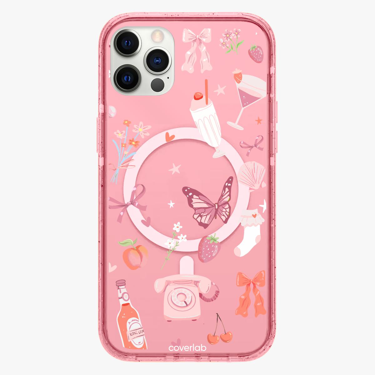 Softcore Aesthetic Girl Personalised MagSafe iPhone Case