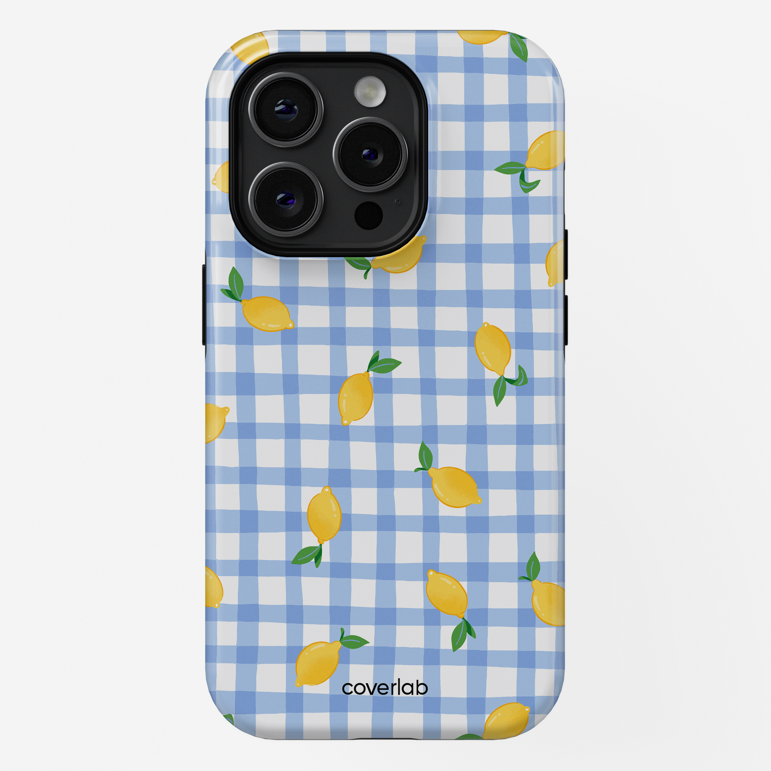 Coque Robuste pour iPhone Vichy Lemons