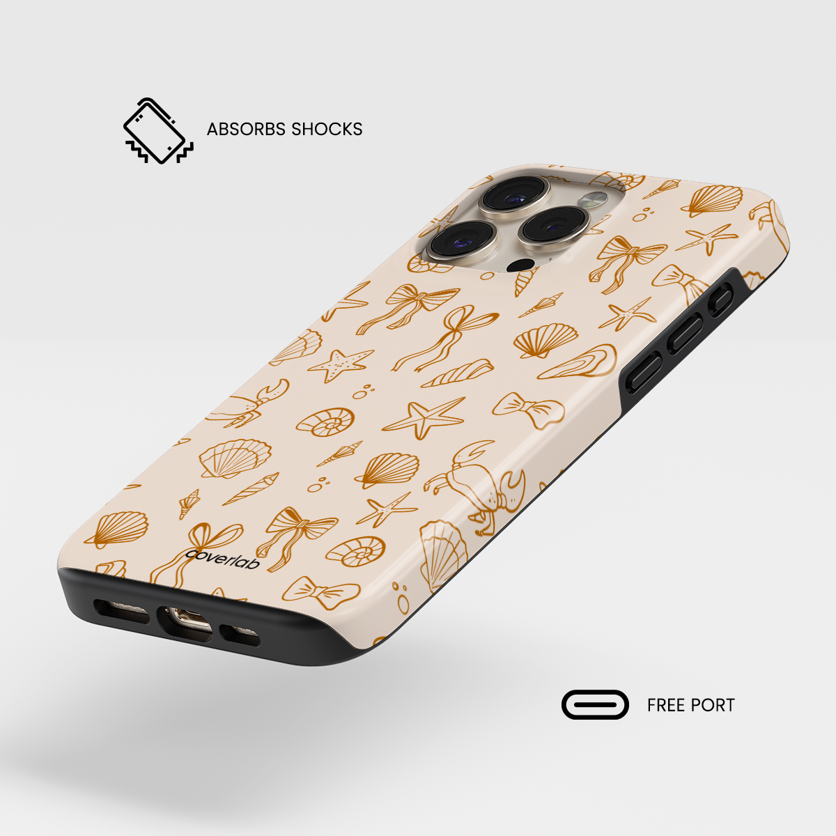 Coque Robuste pour iPhone Secret Beach