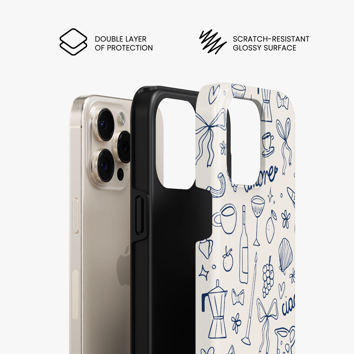 Coque Robuste pour iPhone La Dolce Vita