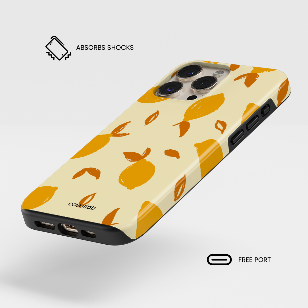 Coque Robuste pour iPhone Lemons