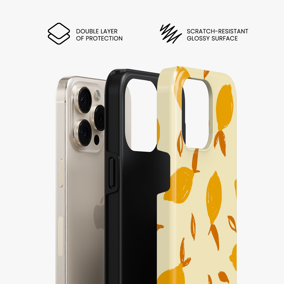 Coque Robuste pour iPhone Lemons