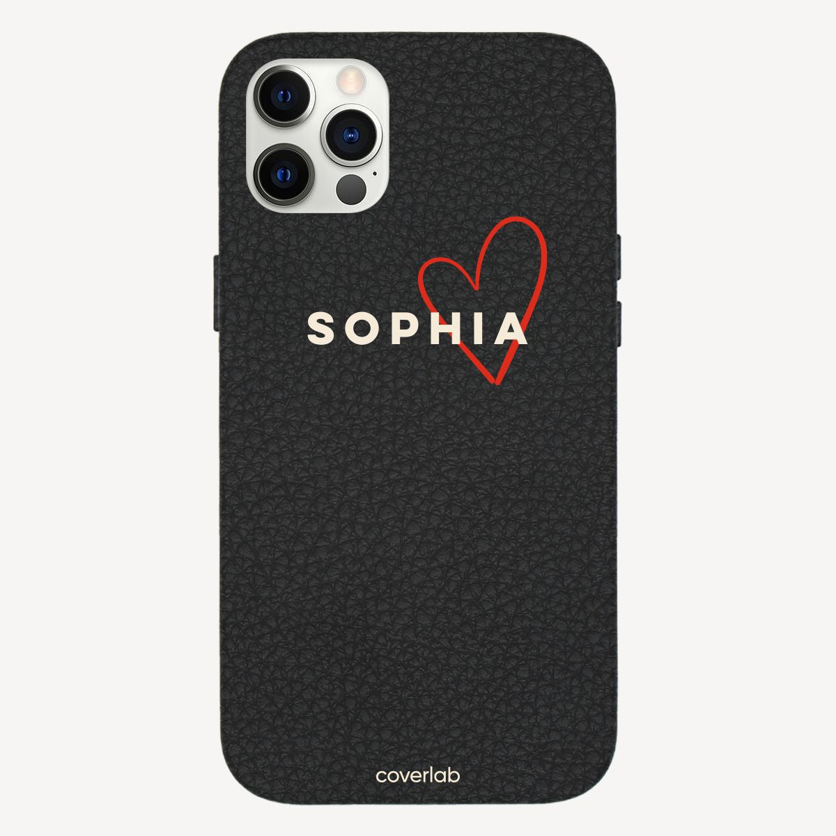 Cover in pelle personalizzata con Cuore Sottile