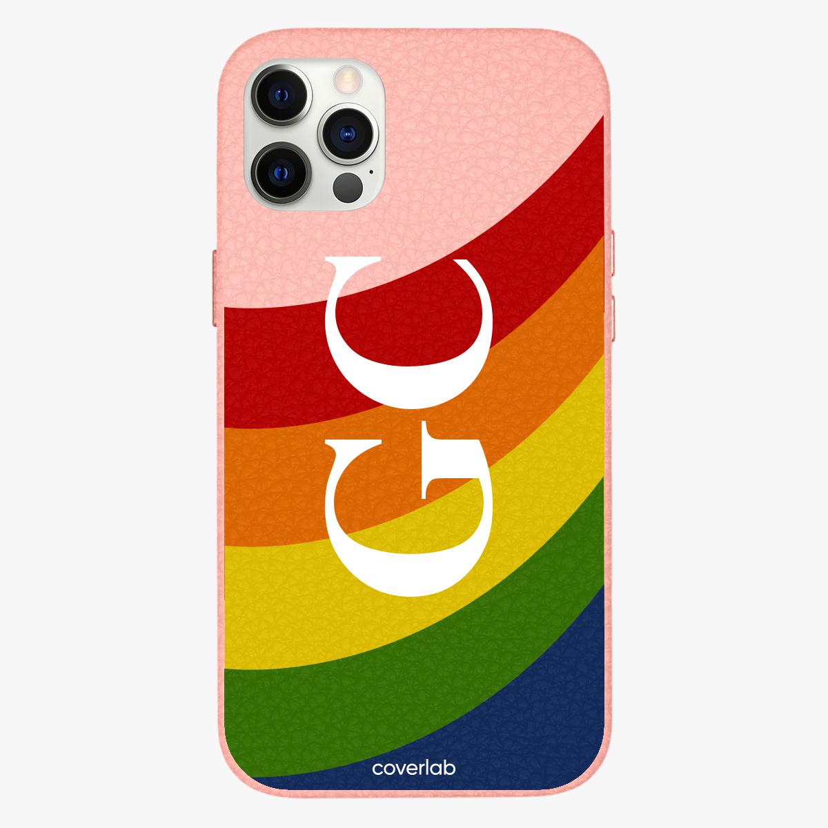 Orgullo Funda de Cuero Personalizada para iPhone